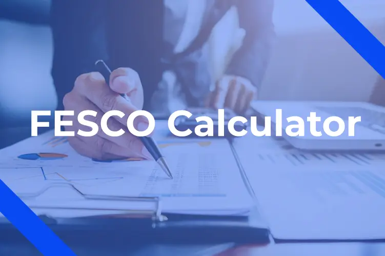 FESCO Bill Calculator: Empowering You to Take Control of Your Monthly Expenses