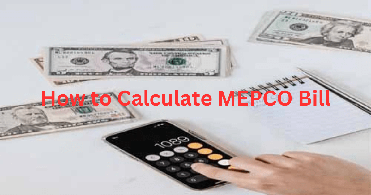 MEPCO Bill Calculations
