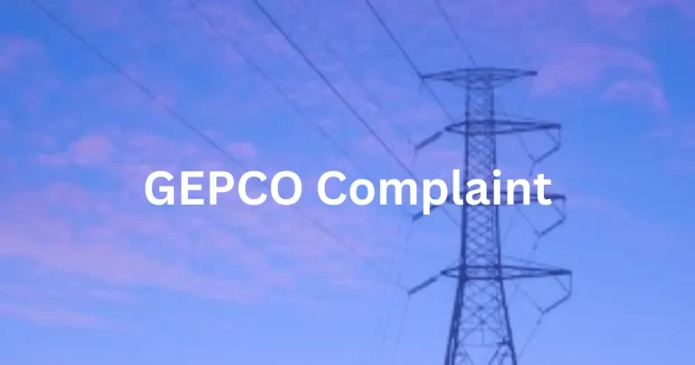 GEPCO Complaint and Helpline