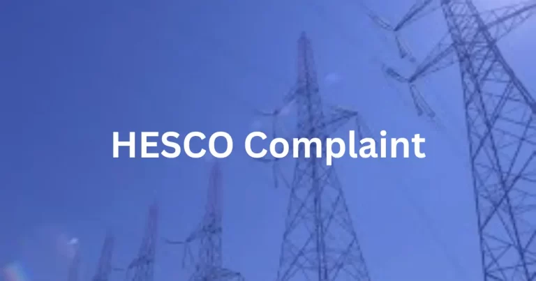HESCO Complaint and Helpline